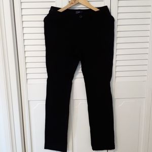 NYDJ soft jersey feel black pants. Size 4